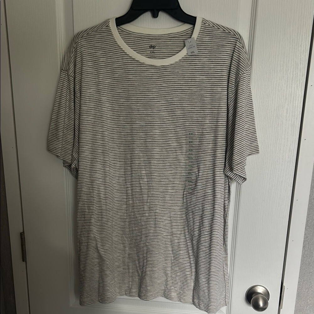 Dip Black and White Short Sleeve Tee NWT